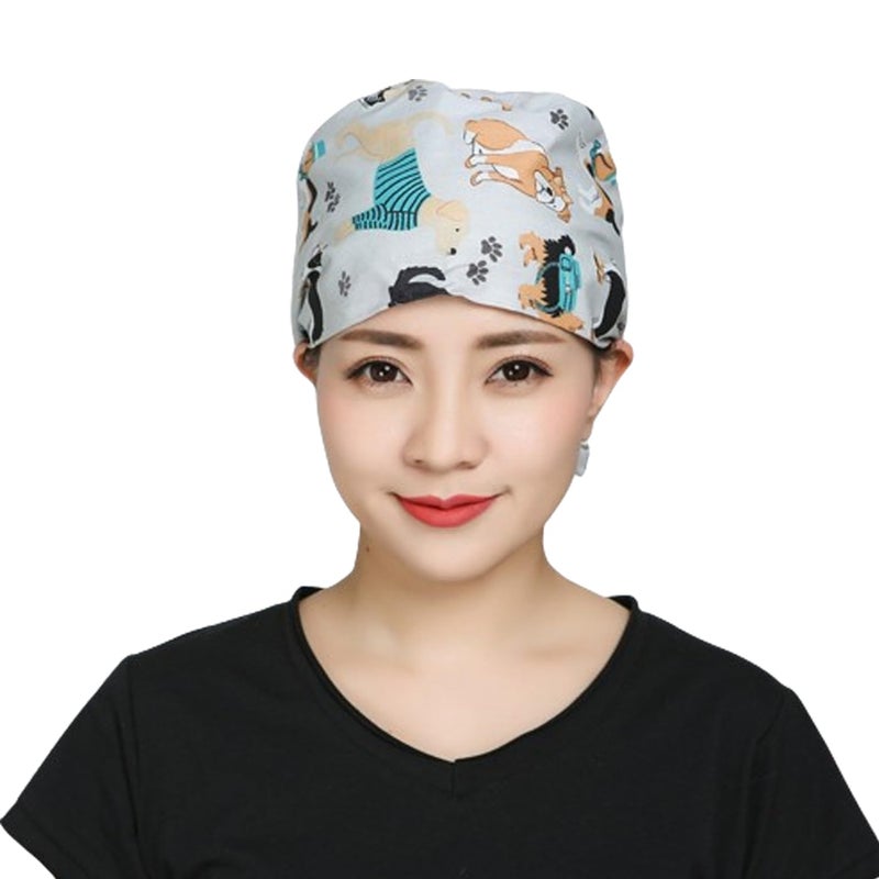 Enkudc Cute Printed Working Cap for Women/Men - Image 2
